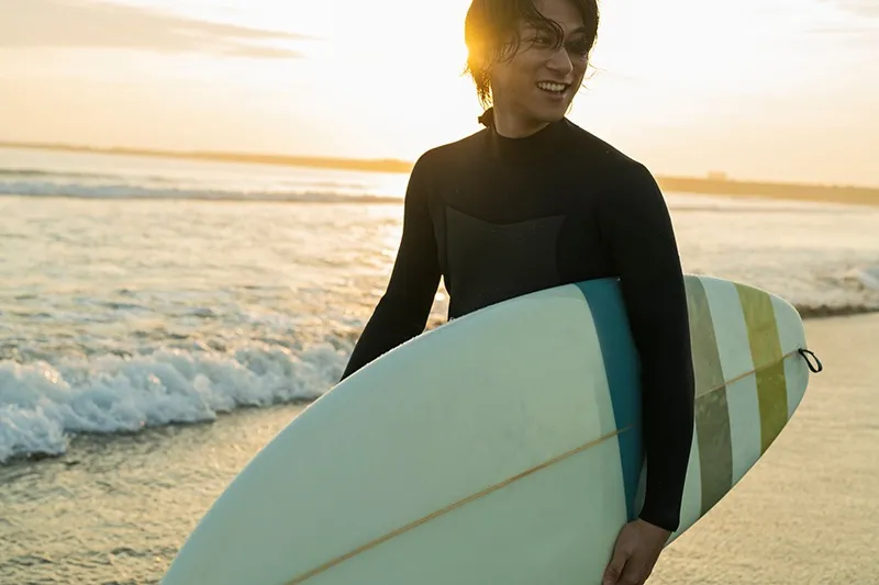 具体的な体験談とサーフボードの感想