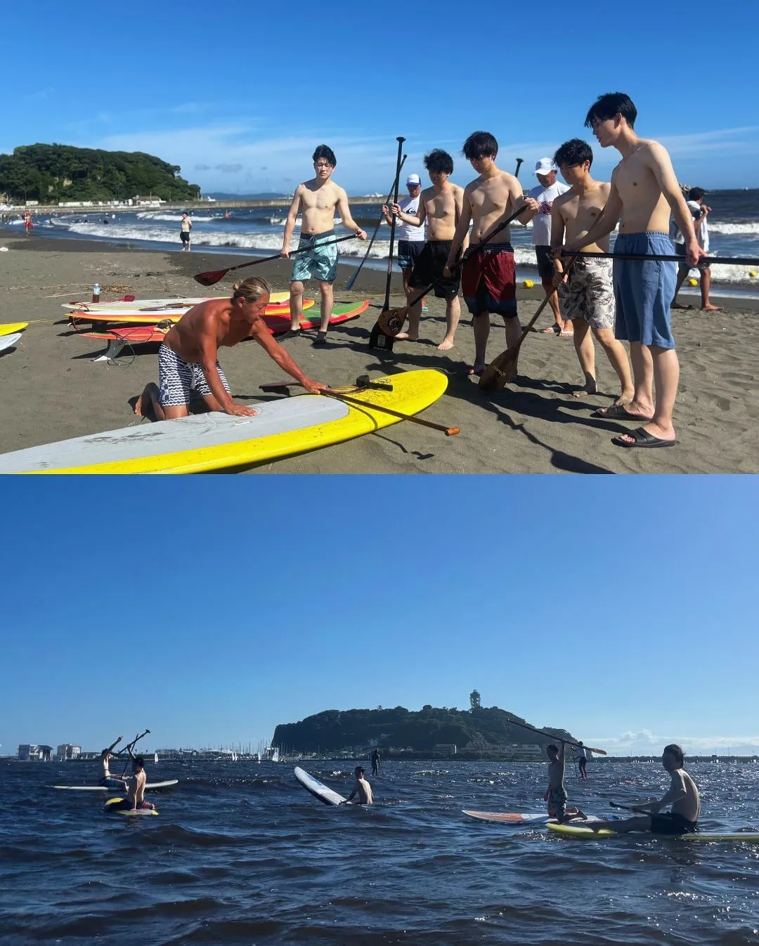 お盆休み、みんなでSUPしよう！
